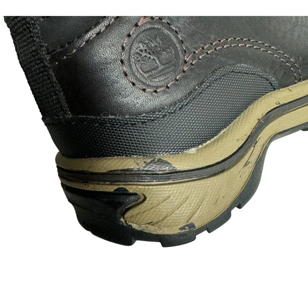 Timberland Backroads Youth Size‎ 9 Brown Leather Waterproof Hiking Boots #22913
